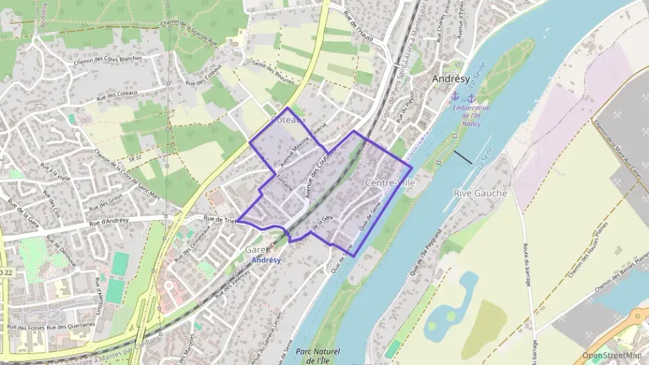 Appartement 46 m² deux pieces à vendre à Andrésy Appartement 46 m² deux pieces à vendre à Andrésy