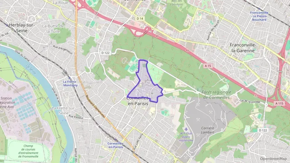 Appartement 66 m² trois pièces à vendre à Cormeilles-en-Parisis