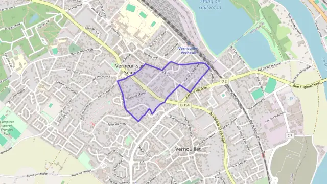 Appartement 57 m² trois pièces à vendre à Verneuil-sur-Seine