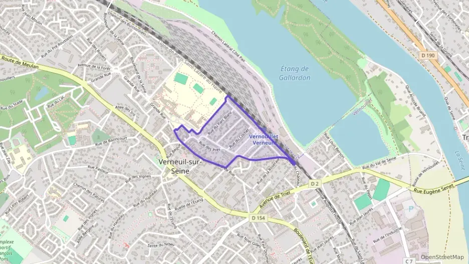 Appartement 37 m² deux pieces à vendre à Verneuil-sur-Seine