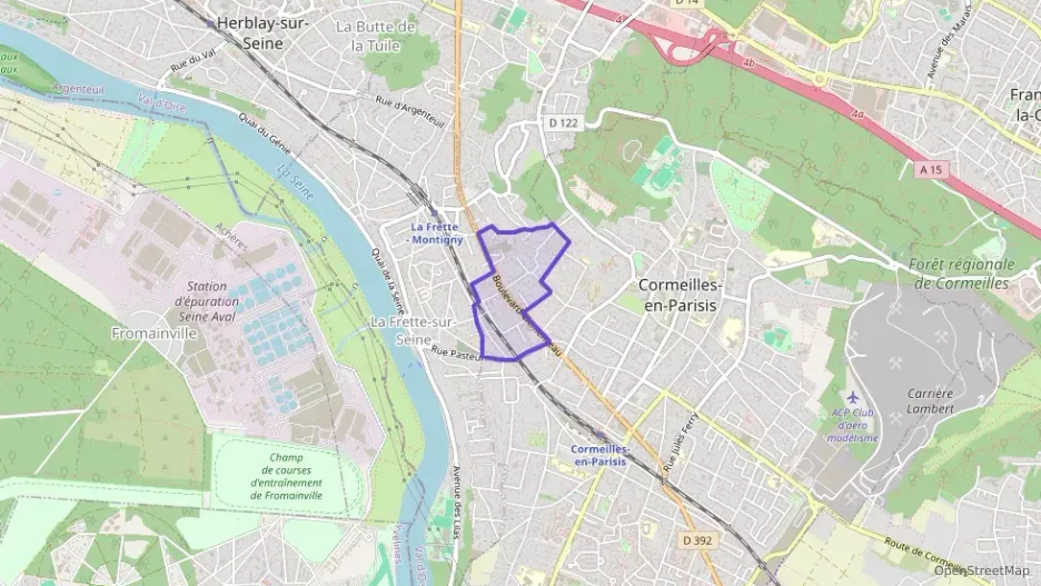 Appartement 38 m² deux pieces à vendre à Cormeilles-en-Parisis Appartement 38 m² deux pieces à vendre à Cormeilles-en-Parisis