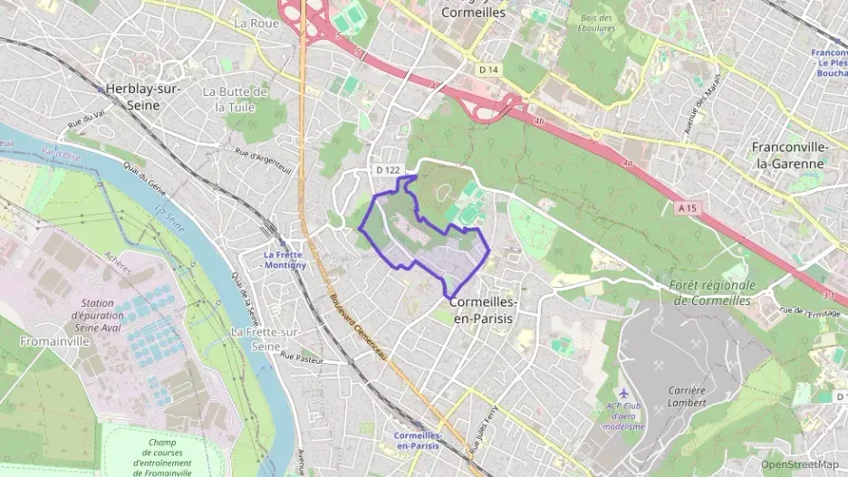 Appartement 64 m² trois pièces à vendre à Cormeilles-en-Parisis