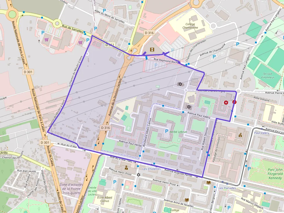 Appartement 79 m² quatre pièces à vendre à Sarcelles