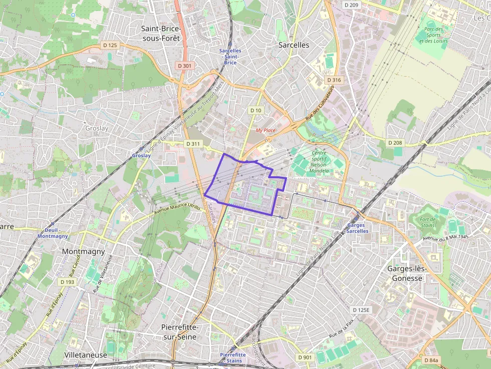 Appartement 79 m² quatre pièces à vendre à Sarcelles