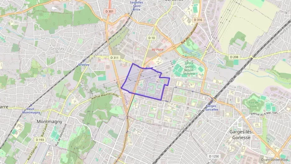 Appartement 79 m² quatre pièces à vendre à Sarcelles Appartement 79 m² quatre pièces à vendre à Sarcelles