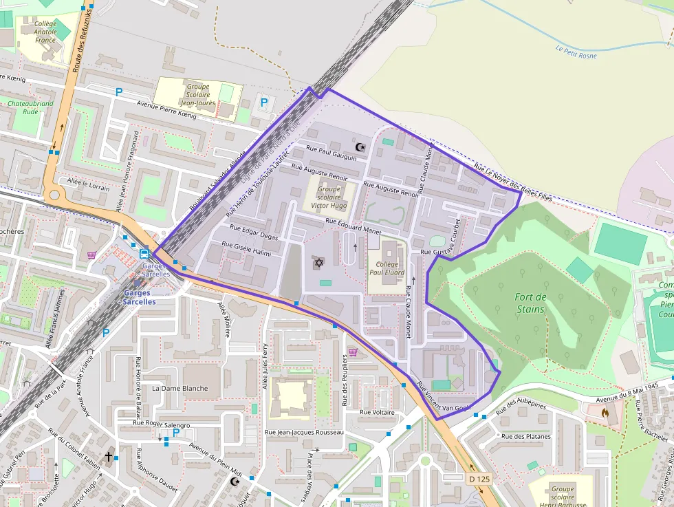 Appartement 77 m² quatre pièces à vendre à Garges-lès-Gonesse