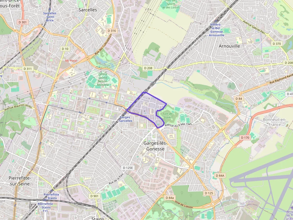 Appartement 77 m² quatre pièces à vendre à Garges-lès-Gonesse