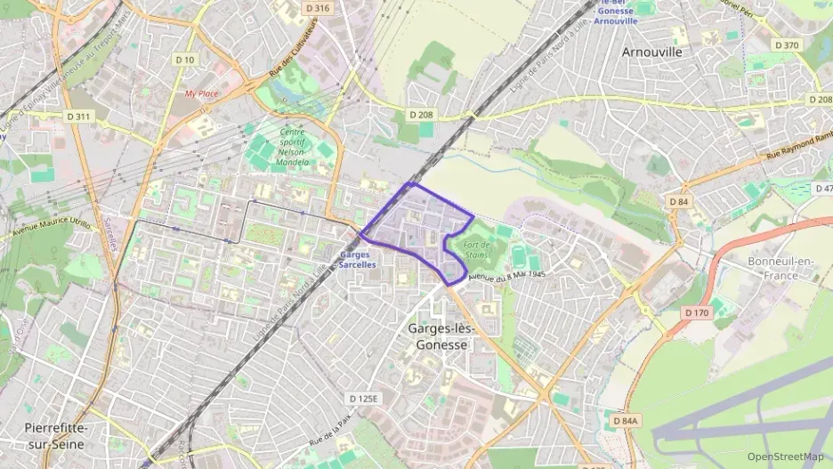 Appartement 77 m² quatre pièces à vendre à Garges-lès-Gonesse Appartement 77 m² quatre pièces à vendre à Garges-lès-Gonesse