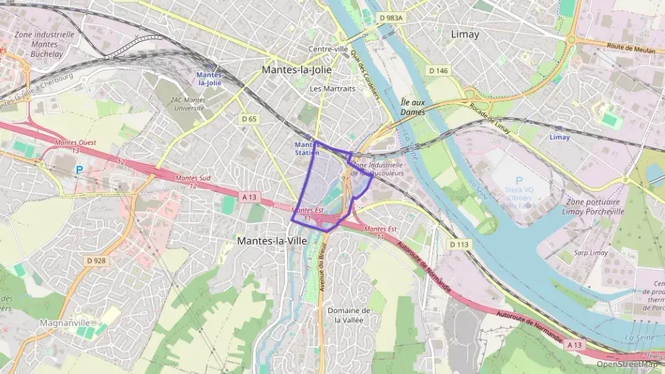 Appartement 50 m² deux pieces à vendre à Mantes-la-Ville