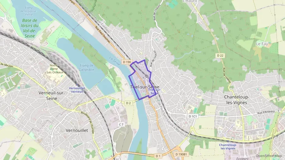 Appartement 41 m² deux pieces à vendre à Triel-sur-Seine