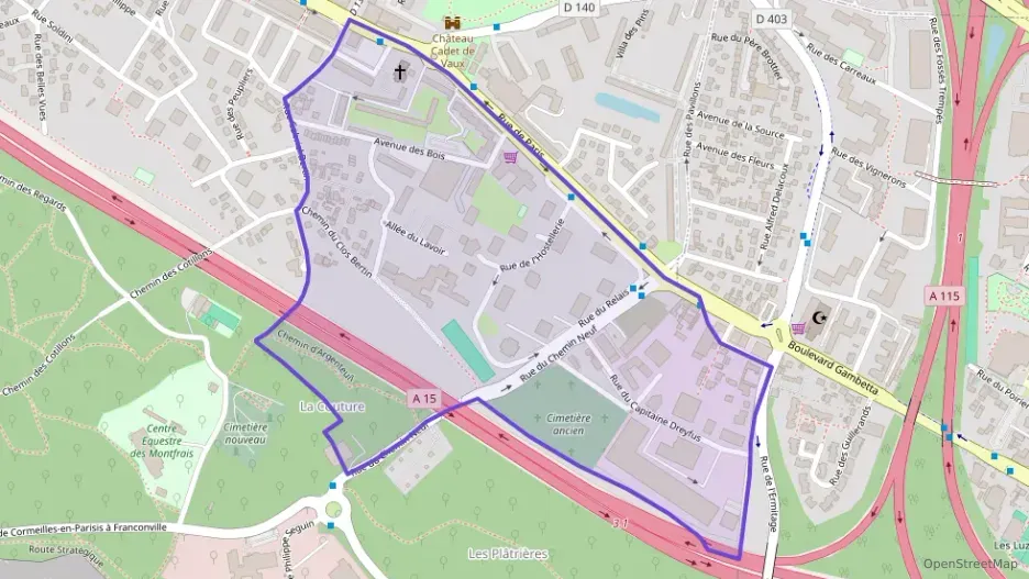 Appartement 56 m² quatre pièces à vendre à Franconville Appartement 56 m² quatre pièces à vendre à Franconville