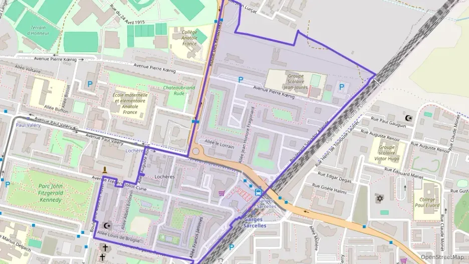 Appartement 70 m² quatre pièces à vendre à Sarcelles Appartement 70 m² quatre pièces à vendre à Sarcelles