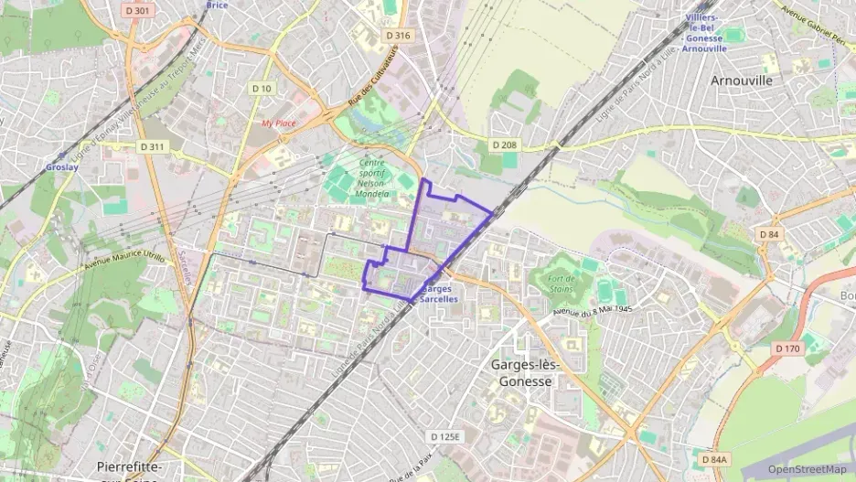 Appartement 70 m² quatre pièces à vendre à Sarcelles Appartement 70 m² quatre pièces à vendre à Sarcelles