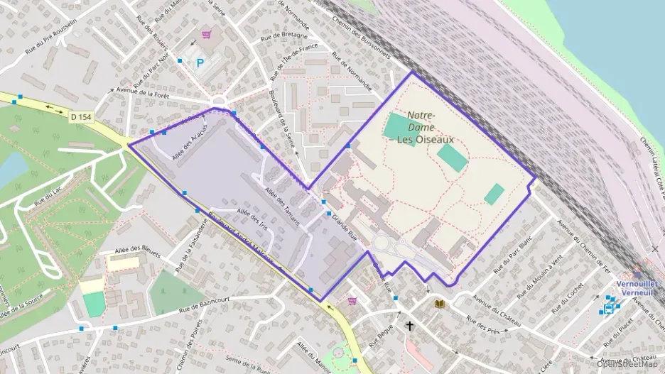 Appartement 72 m² trois pièces à vendre à Verneuil-sur-Seine Appartement 72 m² trois pièces à vendre à Verneuil-sur-Seine