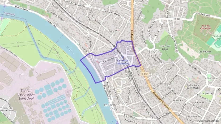 Appartement 50 m² deux pieces à vendre à La Frette-sur-Seine