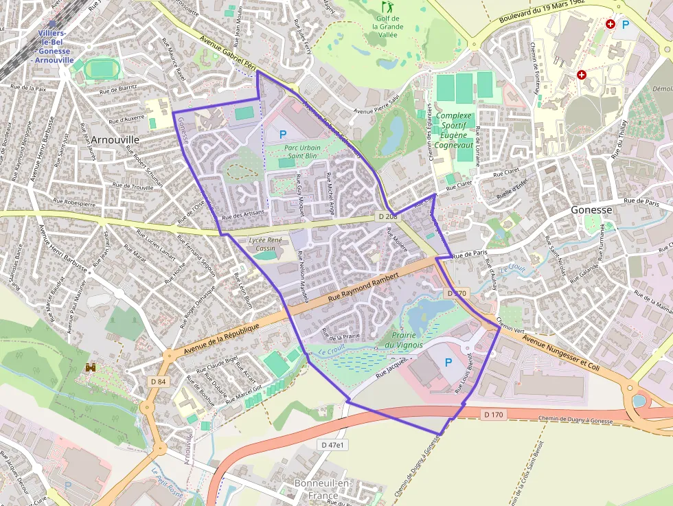 Appartement 69 m² trois pièces à vendre à Gonesse