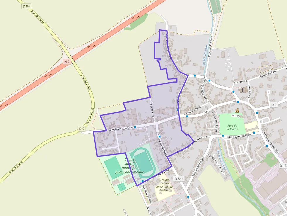 Appartement 45 m² deux pieces à vendre à Mitry-Mory