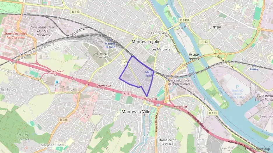 Appartement 78 m² trois pièces à vendre à Mantes-la-Ville