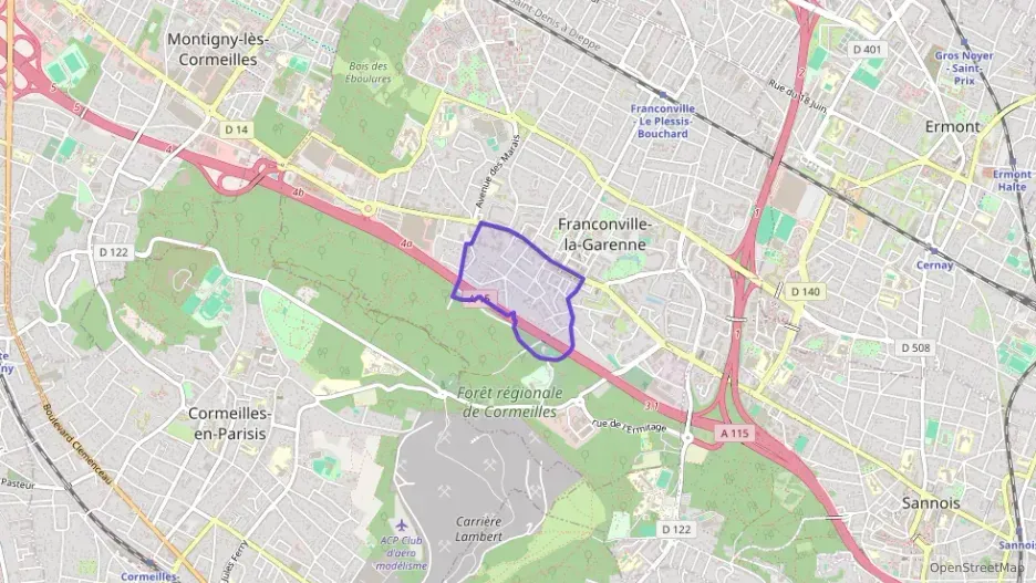 Appartement 47 m² trois pièces à vendre à Franconville Appartement 47 m² trois pièces à vendre à Franconville