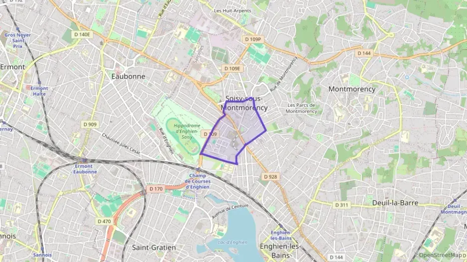 Appartement 42 m² trois pièces à vendre à Soisy-sous-Montmorency Appartement 42 m² trois pièces à vendre à Soisy-sous-Montmorency