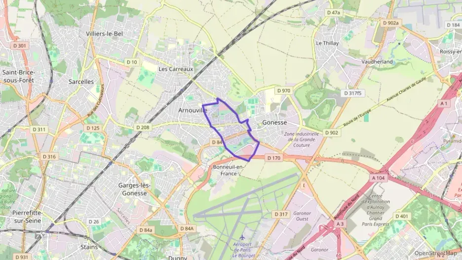 Appartement 31 m² deux pieces à vendre à Gonesse Appartement 31 m² deux pieces à vendre à Gonesse