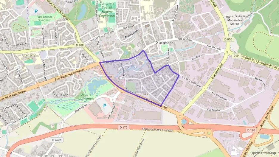 Appartement 43 m² deux pieces à vendre à Gonesse