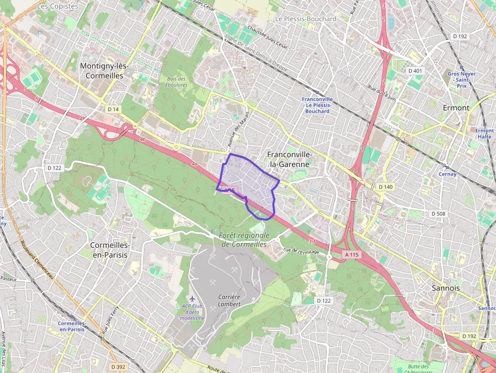 Appartement 62 m² trois pièces à vendre à Franconville