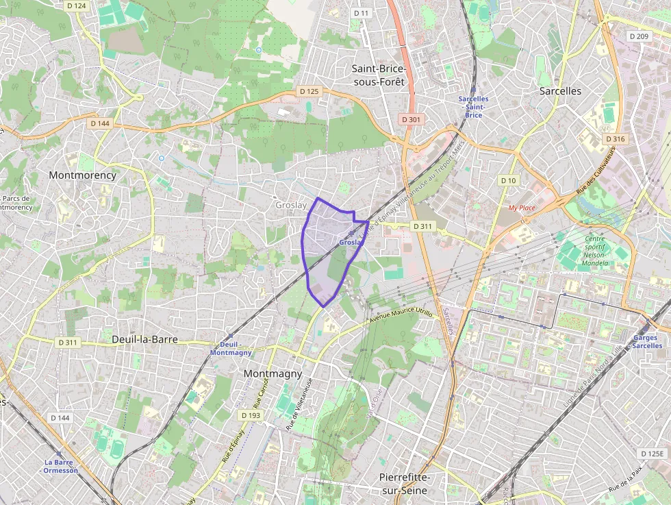 Appartement 63 m² trois pièces à vendre à Groslay