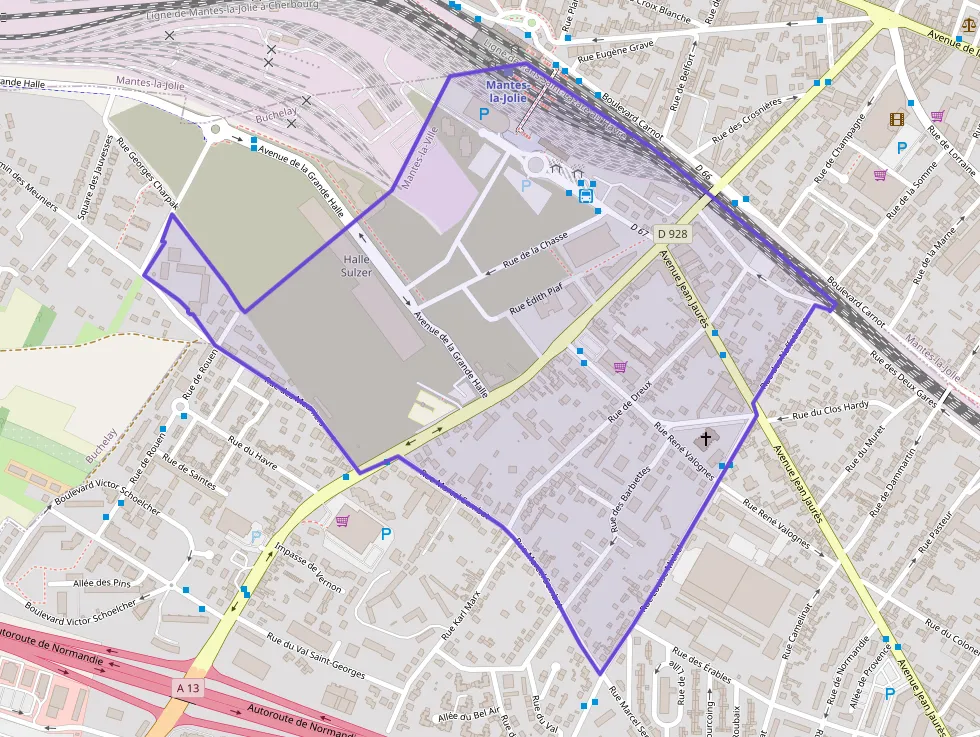 Appartement 42 m² trois pièces à vendre à Mantes-la-Ville