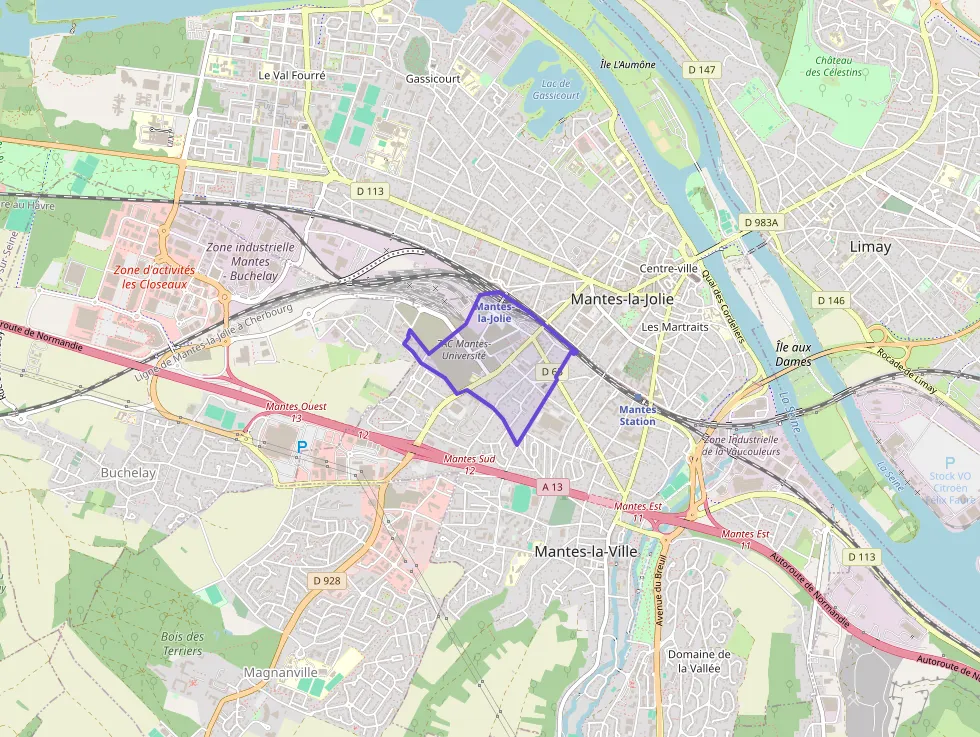 Appartement 42 m² trois pièces à vendre à Mantes-la-Ville