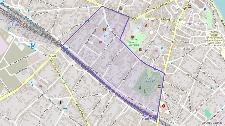 Appartement 57 m² quatre pièces à vendre à Mantes-la-Jolie