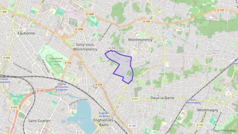 Appartement 100 m² quatre pièces à vendre à Montmorency