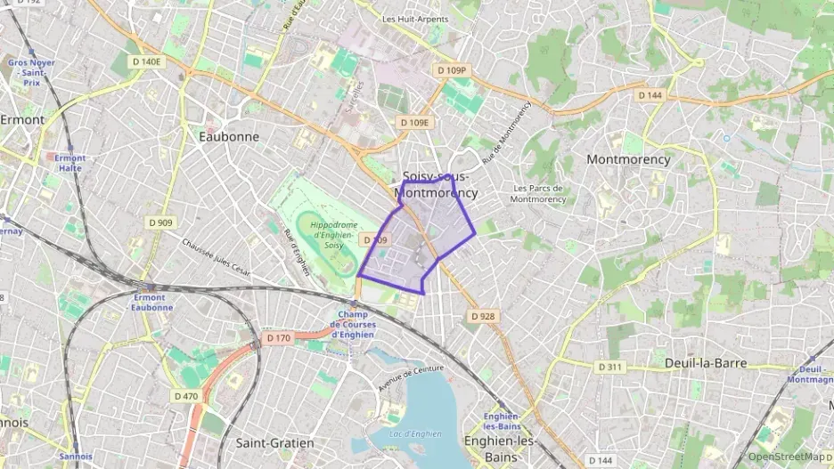Appartement 53 m² deux pieces à vendre à Soisy-sous-Montmorency