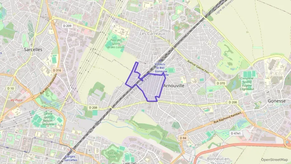 Appartement 48 m² quatre pièces à vendre à Arnouville Appartement 48 m² quatre pièces à vendre à Arnouville