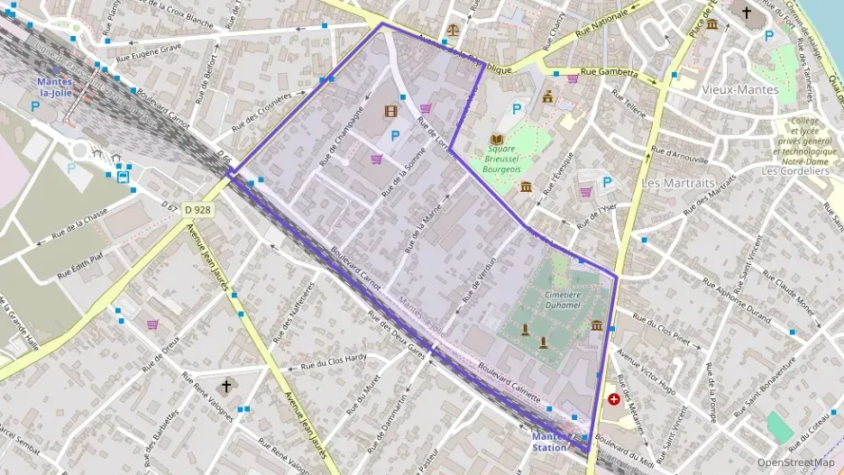 Appartement 84 m² quatre pièces à vendre à Mantes-la-Jolie