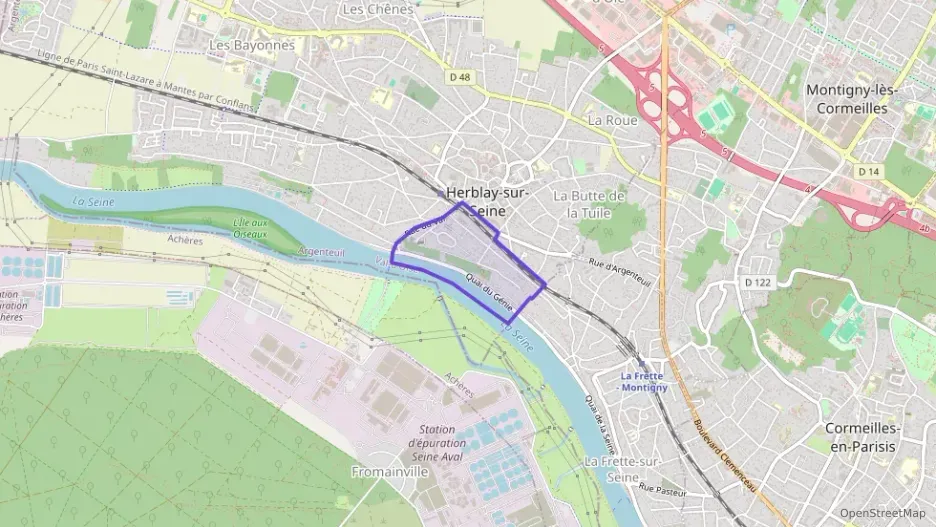 Appartement 80 m² trois pièces à vendre à Herblay-sur-Seine Appartement 80 m² trois pièces à vendre à Herblay-sur-Seine