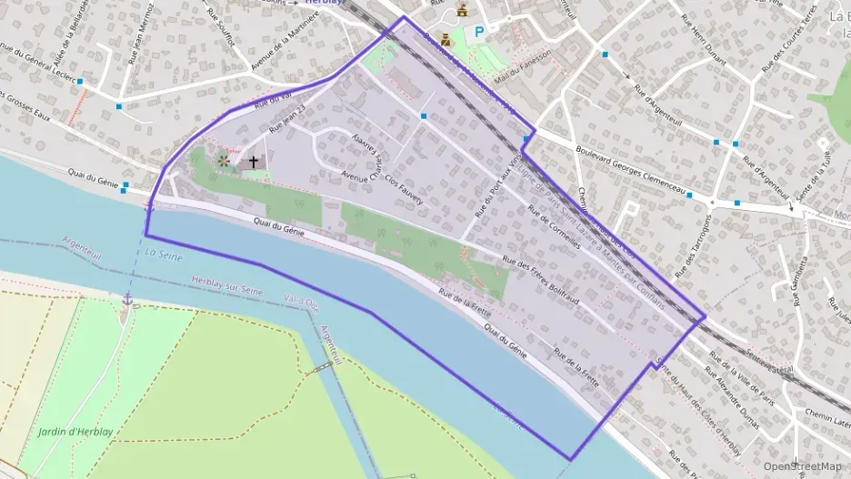Appartement 62 m² trois pièces à vendre à Herblay-sur-Seine
