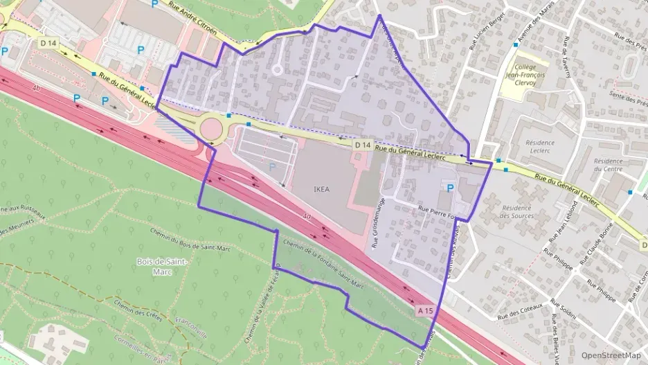 Appartement 57 m² deux pieces à vendre à Franconville