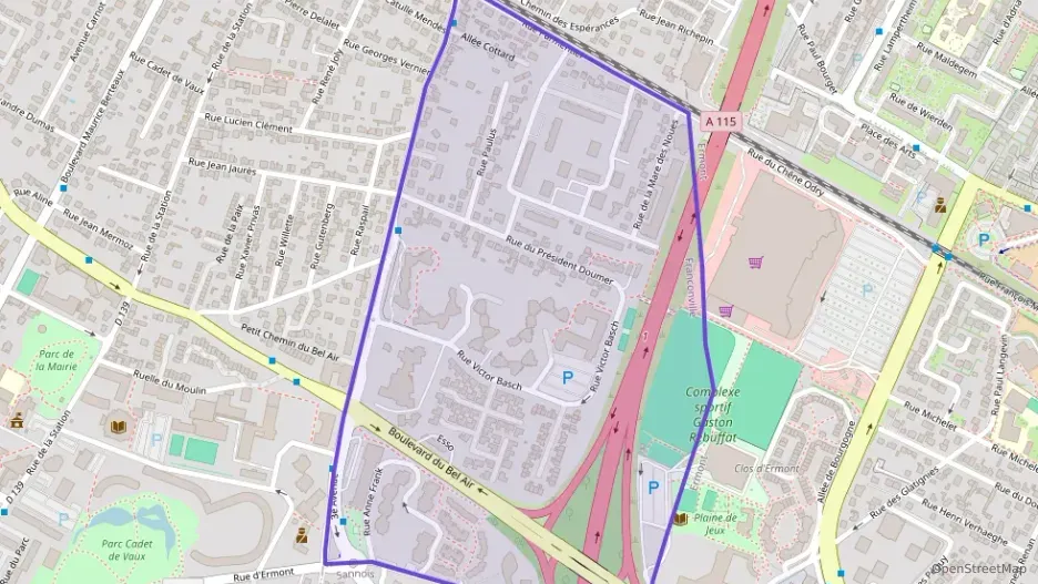 Appartement 60 m² deux pieces à vendre à Franconville