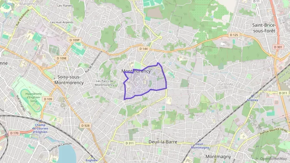 Appartement 98 m² cinq pièces à vendre à Montmorency Appartement 98 m² cinq pièces à vendre à Montmorency