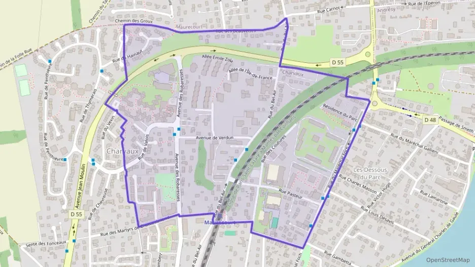 Appartement 59 m² trois pièces à vendre à Andrésy Appartement 59 m² trois pièces à vendre à Andrésy