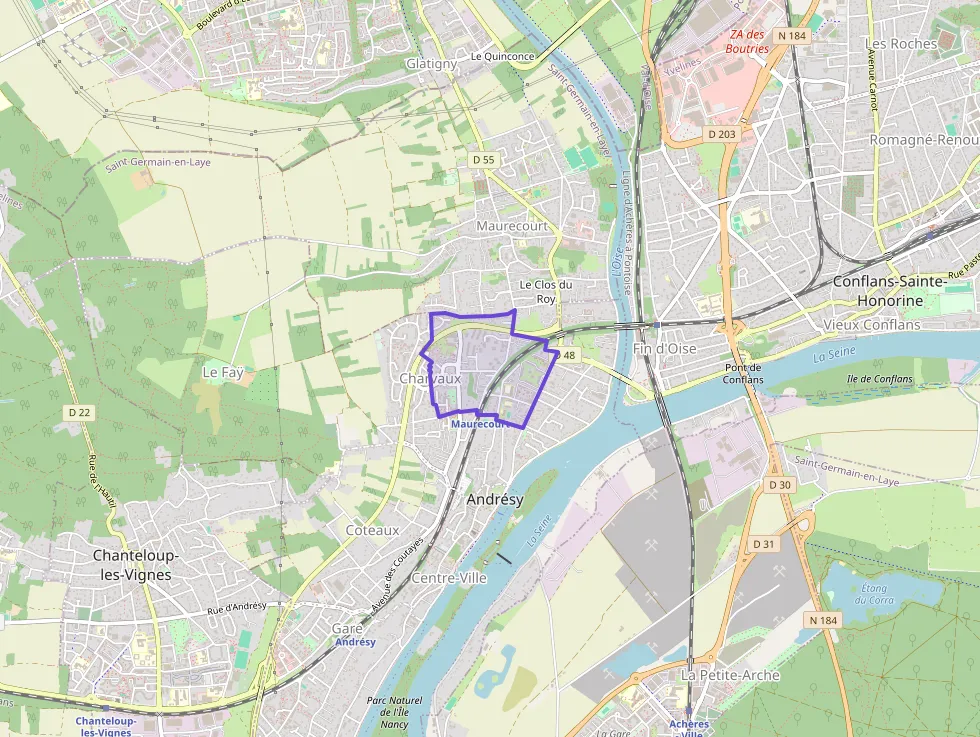 Appartement 59 m² trois pièces à vendre à Andrésy