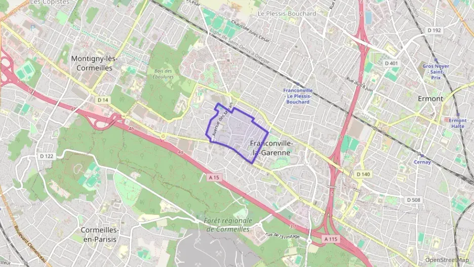 Appartement 66 m² trois pièces à vendre à Franconville