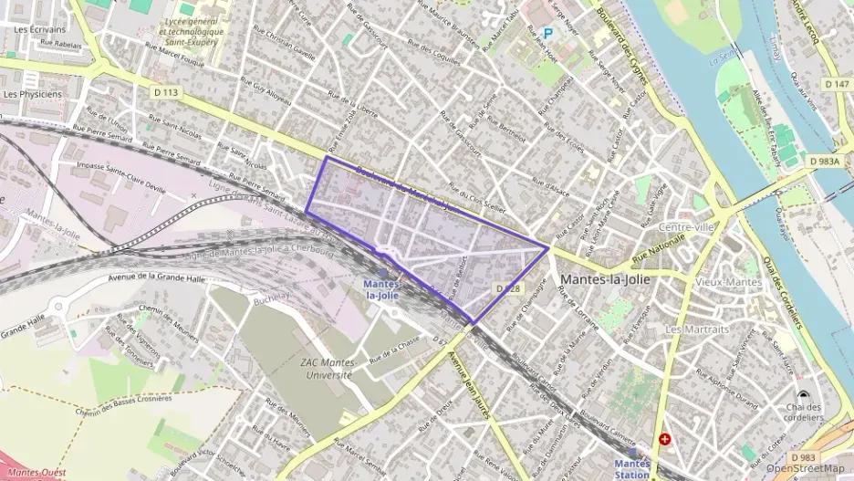 Appartement 49 m² trois pièces à vendre à Mantes-la-Jolie Appartement 49 m² trois pièces à vendre à Mantes-la-Jolie