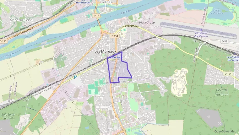 Appartement 57 m² quatre pièces à vendre à Les Mureaux