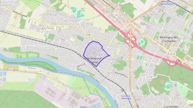 Appartement 38 m² deux pieces à vendre à Herblay-sur-Seine