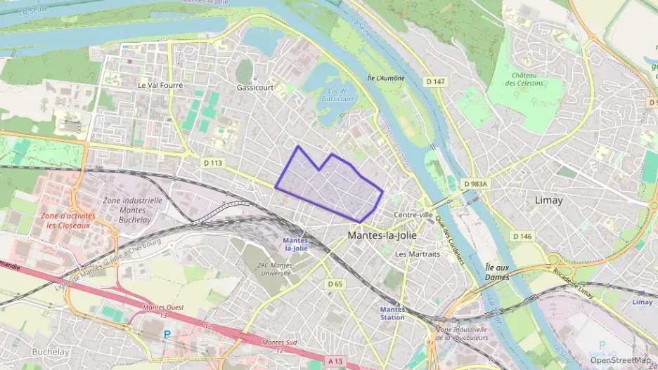 Appartement 67 m² trois pièces à vendre à Mantes-la-Jolie