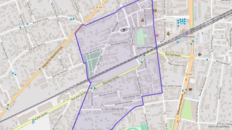Appartement 61 m² trois pièces à vendre à Les Mureaux