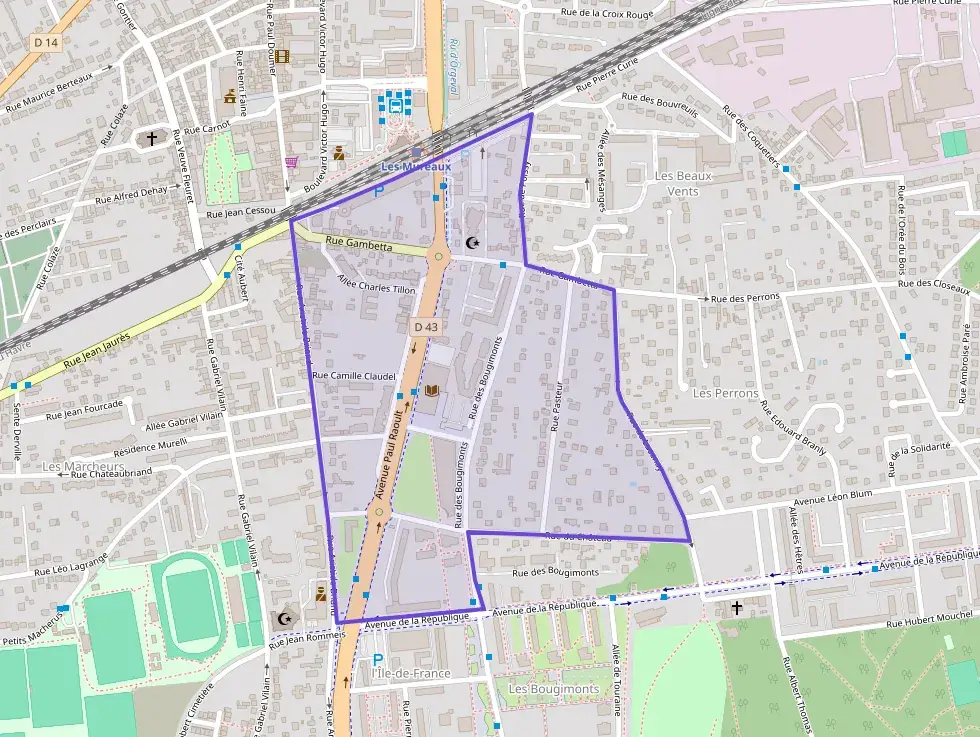 Appartement 78 m² quatre pièces à vendre à Les Mureaux