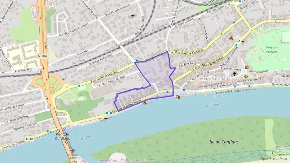 Appartement 34 m² deux pieces à vendre à Conflans-Sainte-Honorine Appartement 34 m² deux pieces à vendre à Conflans-Sainte-Honorine